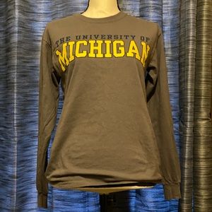 University of Michigan Long Sleeve Graphic Tee